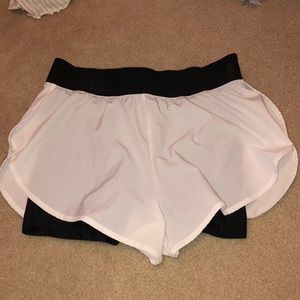 White athletic shorts